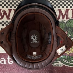 TORC T-50 LUCKY-THIRTEEN　バイクヘルメットの画像