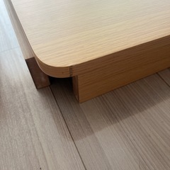 こたつテーブル幅120cm×奥行75cm×高さ38cmの画像