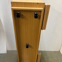 キャスター付き　120 木製テレビボード　ローボードの画像