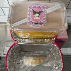 未使用！クロミちゃんランチボックス　お弁当箱 の画像
