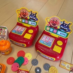 タッチでPi！アンパンマン ミニレジスター　小物セットの画像