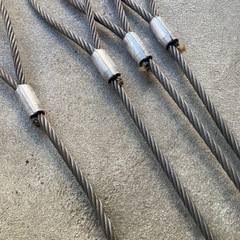 1mワイヤー　4分　4本セットの画像