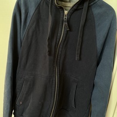 メンズ　古着　WILD RIVER　下北沢　M〜Lサイズ　パーカー　ラグランの画像