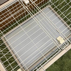 【リユース☆エコちょっぷ】アイリスオーヤマ　屋根付き　
ウッディケージの画像