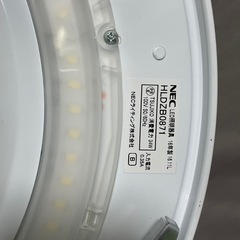 天井照明 LEDライト NEC　の画像