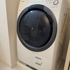 【無料】ガラステーブル・冷蔵庫 【有料】ドラム式洗濯機・ベッドフレームの画像