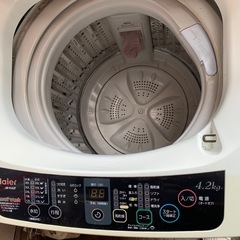 Haier 4.2kg洗濯機の画像