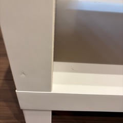 ホワイト　サイドテーブルの画像