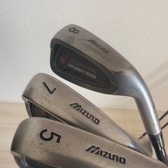ミズノZEPHYRアイアンセット＋ドライバー他11本の画像
