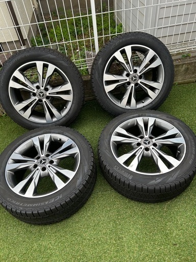 ベンツVクラス220d 純正ホイールスタッドレスタイヤセット