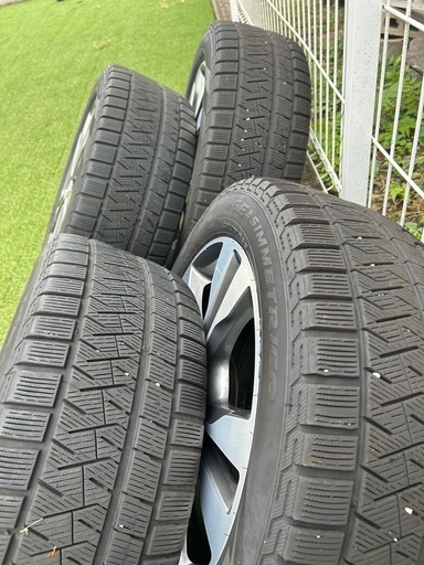 ベンツVクラス220d 純正ホイールスタッドレスタイヤセット
