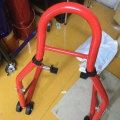 お話中バイクスタンド未使用品の画像