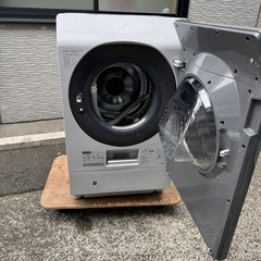 SHARP シャープ ドラム式洗濯機【ES-W111-SR】の画像