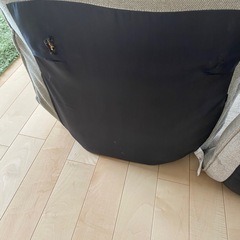 座椅子　2セット（グレー）の画像