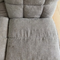 座椅子　2セット（グレー）の画像