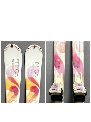 VOLKL スキー板  フォルクル Viola essenza ビンディング付き
