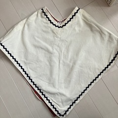 子供用リバーシブルポンチョの画像
