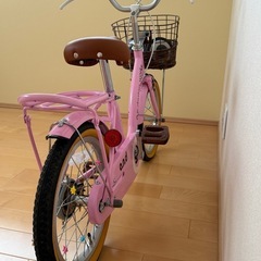 自転車 子供 14インチ 室内保管 
補助輪付の画像