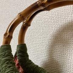 手作り　ドール付きトートバッグの画像