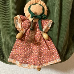 手作り　ドール付きトートバッグの画像