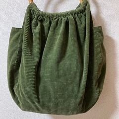 手作り　ドール付きトートバッグの画像