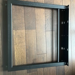 鉄脚 2個1セット 黒皮仕様の画像