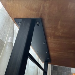 鉄脚 2個1セット 黒皮仕様の画像