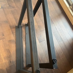 鉄脚 2個1セット 黒皮仕様の画像