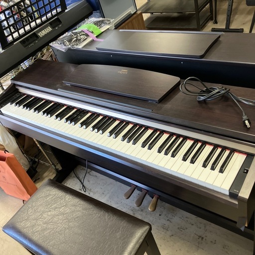 O2510-283 YAMAHA 電子ピアノ 2008年製 YDP-160 イス付き 通電確認済み　