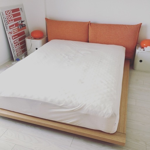 【急募】ドリームベッド エコラル278 ダブルベッド　ベッドフレームのみ