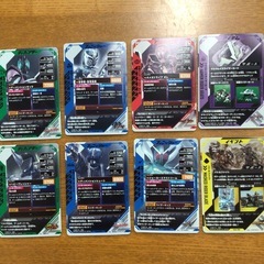 20％オフにしました。仮面ライダーガンバレジェンズレア以上カード8枚の画像