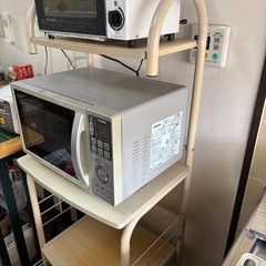 キッチン家電棚の画像