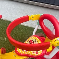 アンパンマン三輪車　
折り畳み の画像