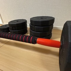 【美品】40kg Créer/可変式バーベルの画像