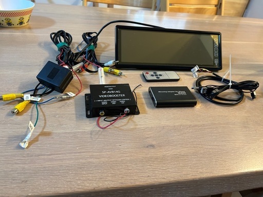 ビートソニックMA02 SPAV1416 ビデオブースター付きバックモニタ SPAV1416 ビデオブースター付きバックモニタ ビートソニックMA02