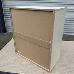 チェスト　タンス　4段チェスト　収納　4段ボックス　白家具　ホワイトの画像