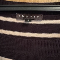 Theory セオリー　ボートネックニットの画像