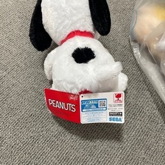 スヌーピーぬいぐるみ　時計つきの画像