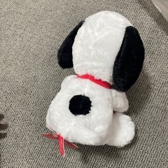スヌーピーぬいぐるみ　時計つきの画像