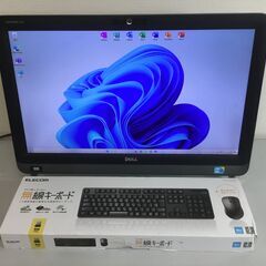 😸【超美品】Dell デスクトップ液晶一体型 PC 『インテルi5搭載』 最新office2021付属 管理No6『基本送料無料』の画像