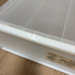 無印良品　ポリプロピレン　衣装ケース　引出式　小の画像