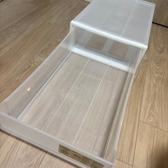 無印良品　ポリプロピレン　衣装ケース　引出式　小の画像