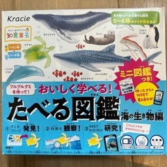「子供と一緒に楽しむ」知育菓子　たべる図鑑　海の生き物編の画像