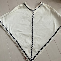 子供用リバーシブルポンチョの画像
