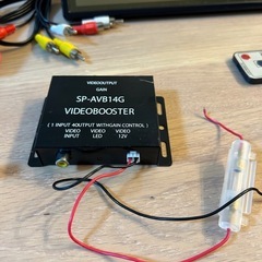 SPAV1416 ビデオブースター付きバックモニタ ビートソニックMA02の画像
