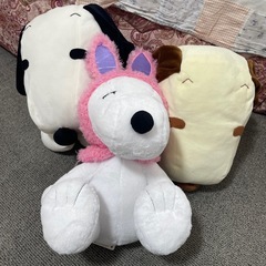 スヌーピー大きいぬいぐるみ　1個200円の画像