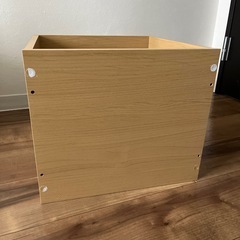 カラーボックス　1段の画像