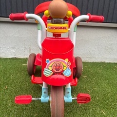 アンパンマン三輪車　
折り畳み の画像