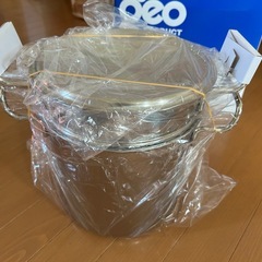 宮崎製作所　GEO-21P ジオ・プロダクト パスタポット 21cm 新品未使用の画像