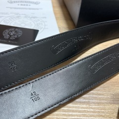 クロムハーツ 1.5 STRAP レザーベルトまとめ売りの画像